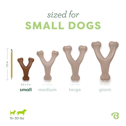 Wishbone Dog Chew Toy for Aggressive Chewers (Small)