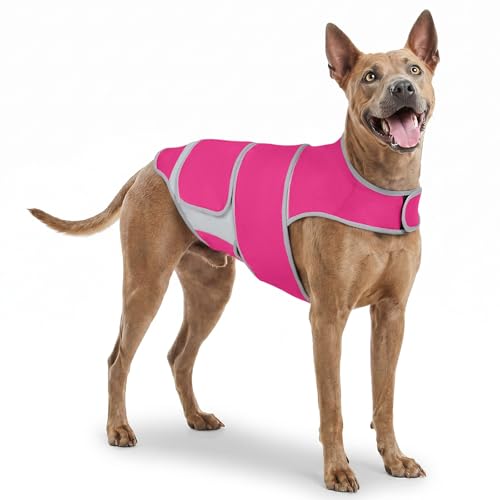 Dog Anxiety Relief Calming Vest (Pink / S)