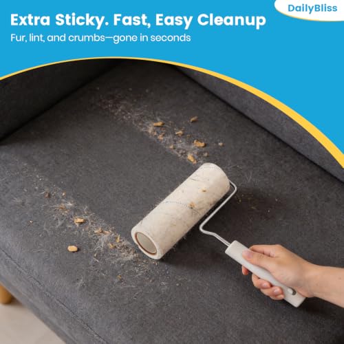 Extra Sticky Large Surface Lint Roller Refills