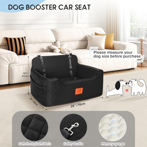 Dog Car Seat for Medium (Black)