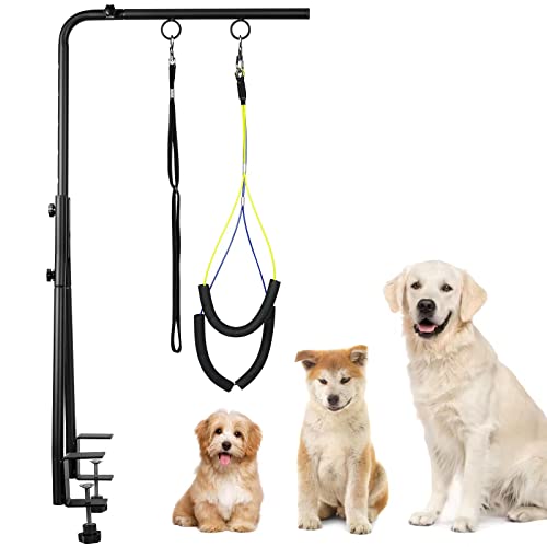 Adjustable Pet Grooming Arm with Clamp for Small & Medium Large Dogs (Style 1 / Large)