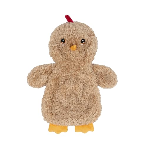 Interactive Squeaky Dog Toy (Crinkle Chicken (Khaki) / Large)