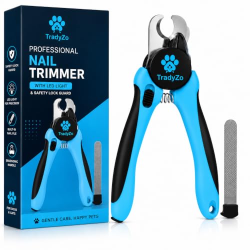 LED Dog Nail Clippers with Light