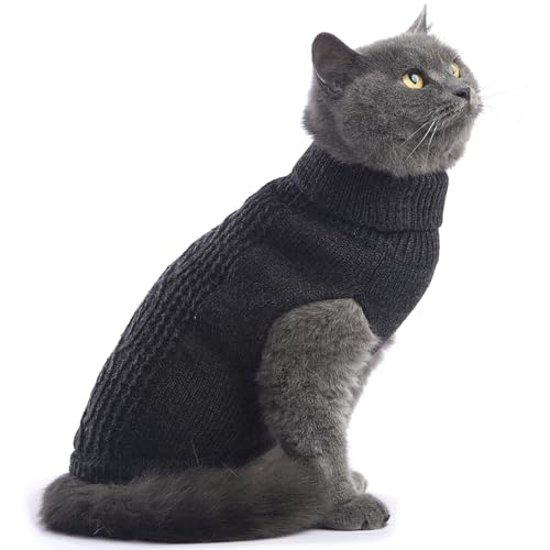 Cat Sweater Stretchy (Dark Gray / Medium)