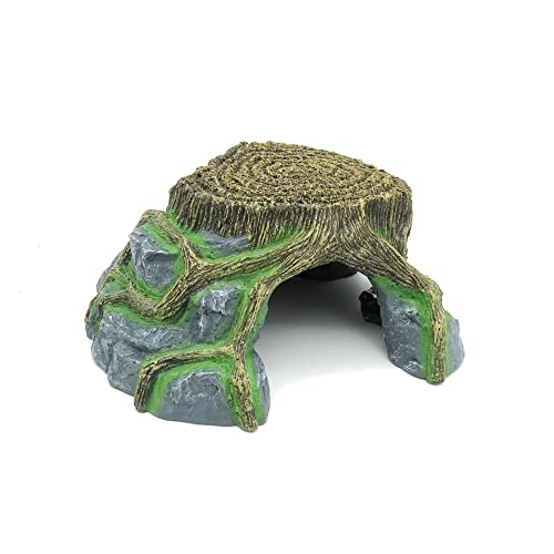Resin Large Turtle Tank Accessories Reptile Hideouts Cave