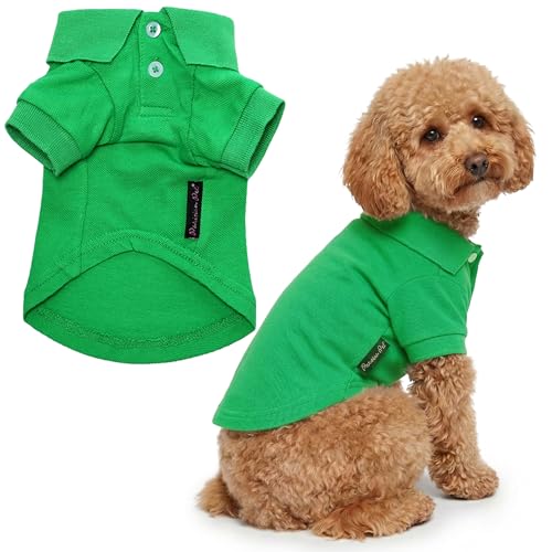 Dog Polo Shirt (L / Green Polo)