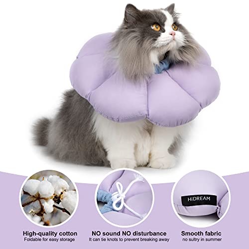 Cat Cone Collar (Medium / purple)