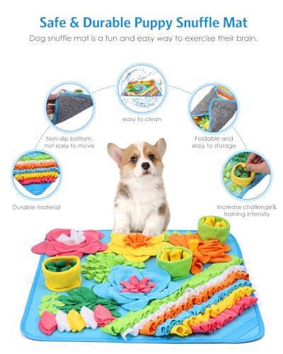 Snuffle Mat for Dogs (Blue)