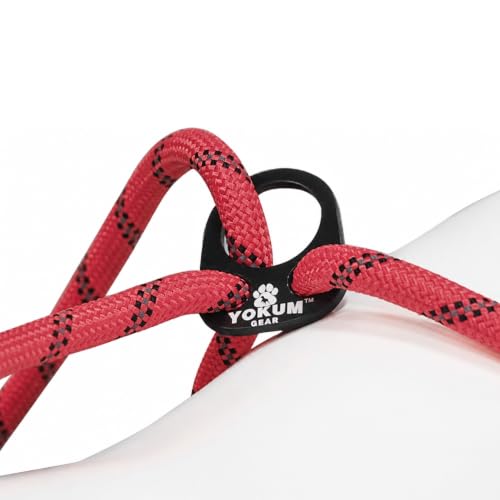 12ft No Choke Leash Long Rope Dog Leash (12 Ft / RED)