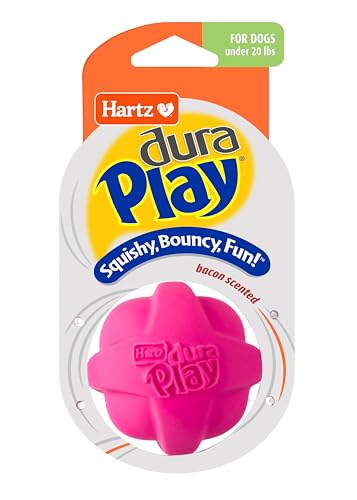 DuraPlay Bacon Scented Dog Toys (Small Ball / 1 Count)