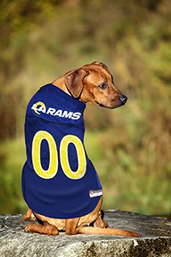 NFL Los Angeles Rams Dog Jersey (X-Large / Los Angeles Rams)