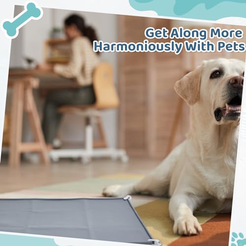 1 Dog Pee Pad Holder Puppy Pad Tray 30 x 24 Inch (Gray)