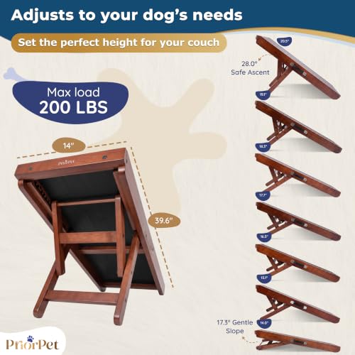 Dog Ramp for Couch (Walnut)