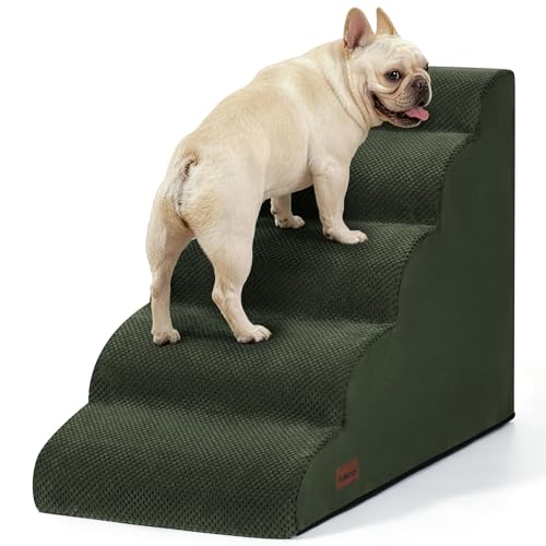 Dog Stairs for High Beds (Green)