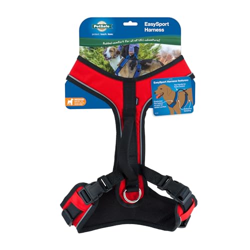 EasySport Dog Harness (Medium / Red)