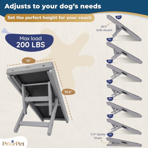 Dog Ramp for Couch (Gray)
