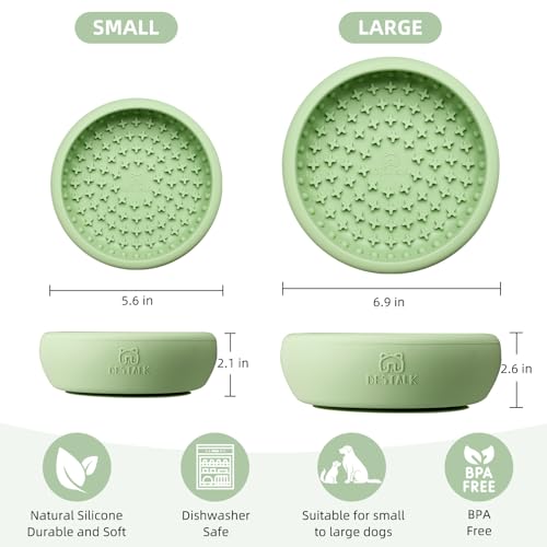 Dog Lick Bowl (Large / Green)
