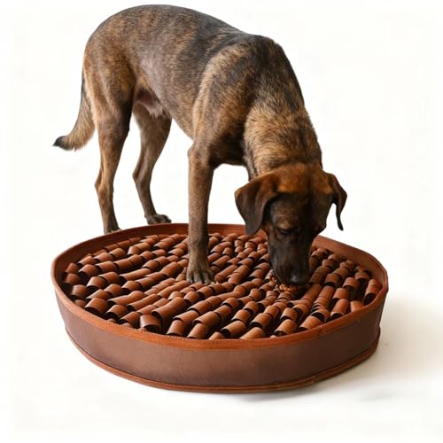 Snuffle Mat for Dogs Large Breed (Brown)