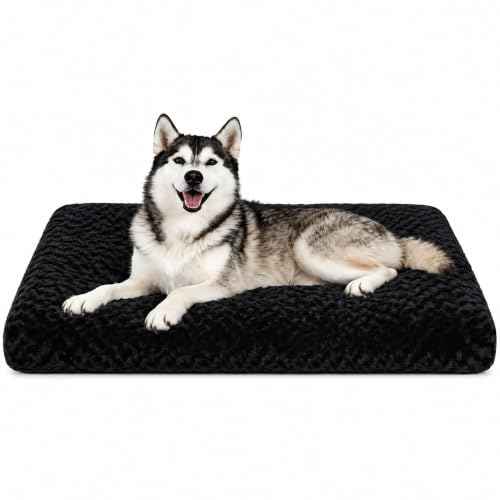 Dog Bed Large Size (Black / 41"L x 27"W x 4"Th)