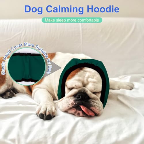Dog Ear Muffs Noise Protection (S / Dark Green)