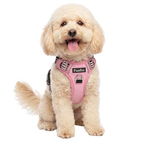 Dog Harness No Pull (Pink / Small)
