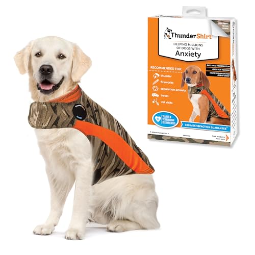 for Dogs Calming Anxiety Vest (Camo / X-Large)