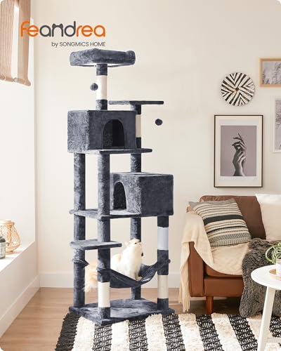 Cat Tree 73.2 (73.2 Inches / Smoky Gray)