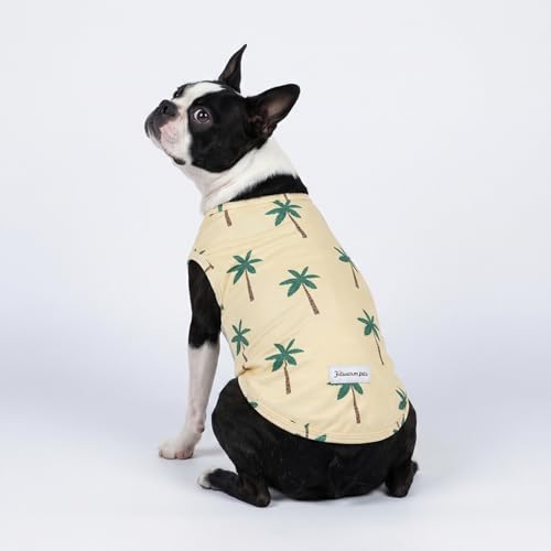 2 Pack Toucan & Palm Tree UPF 50+ Sun UV Protection Dog Shirt (Medium / Toucan & Palm Tree)