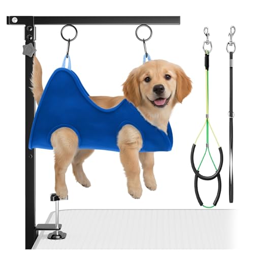 Adjustable Foldable Dog Grooming Arm with Clamp