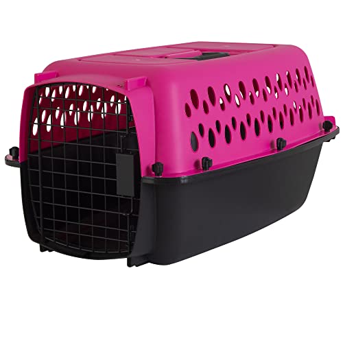 Pet Porter Fashion Dog Kennel 23in (23.0"L x 15.2"W x 11.8"H / pink)