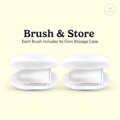Dog Toothbrush (Clear (2-pack))