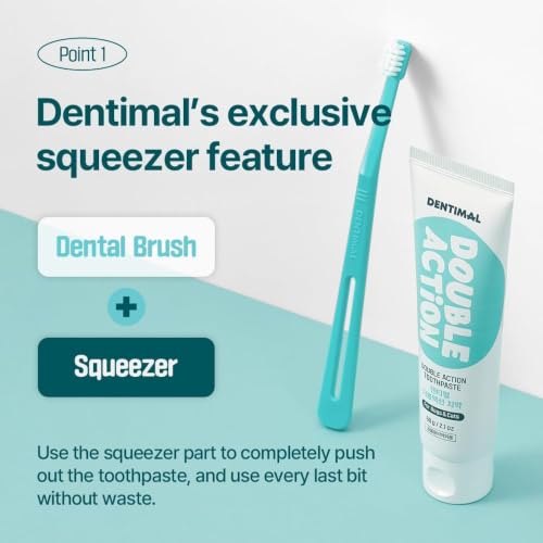 Dentimal Double Action Pet Toothbrush
