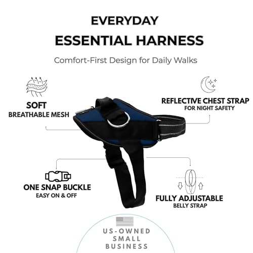 Essential Dog Harness (Pacific Blue / S)