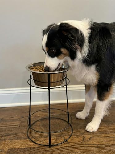 Hi Rise Single Diner Elevated Dog Feeder (Single)