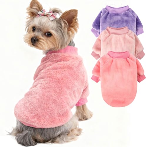 Dog Sweater 3 (Purple,Pink,Rose / Medium)