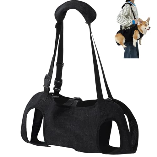 Dog Carry Sling Emergency Backpack Dog Lift Harness (S)