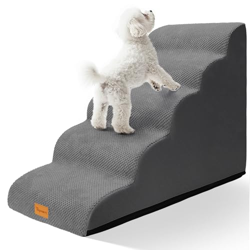 Dog Stairs for Small Dogs (Grey / 33.1*15.7*22.5)