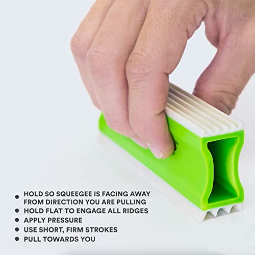 FurDozer Pet Hair Remover & Auto Detailing Tools (Green / X3 MEGA)