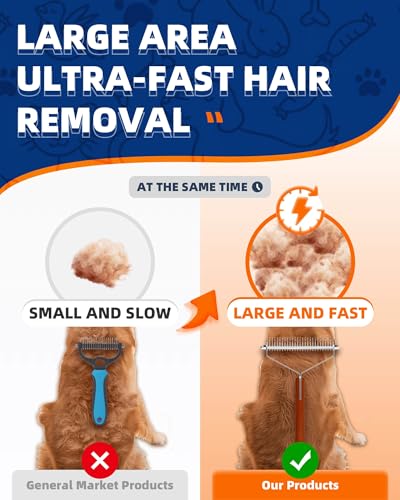 Undercoat Rake for Dogs & Cats (2X-Large)