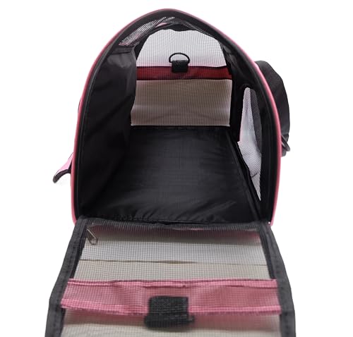 Cat Carrier Soft (Medium-LightPink)