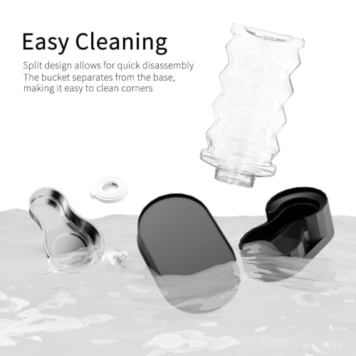 8L Elevated Dog Water Dispenser (8L / Black)