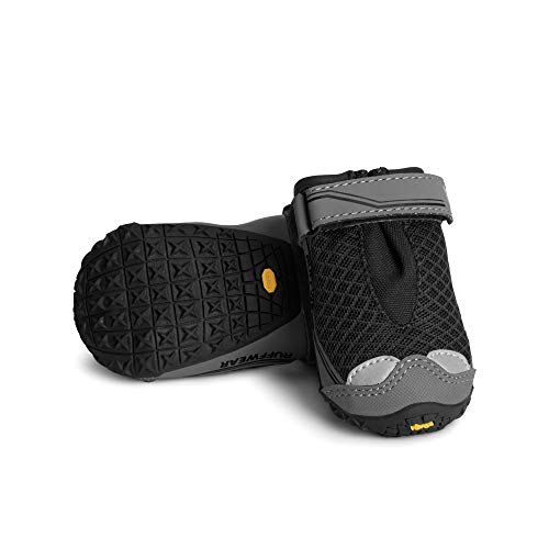 Grip Trex Dog Shoes (Obsidian Black / 3.00 in (2 Boots))