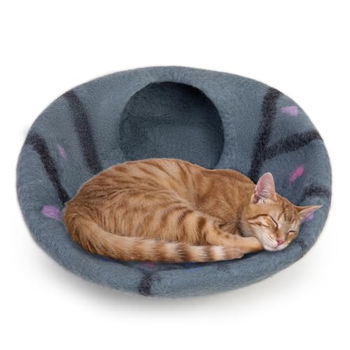 Premium Felt Cat Cave Bed (Enchanted)