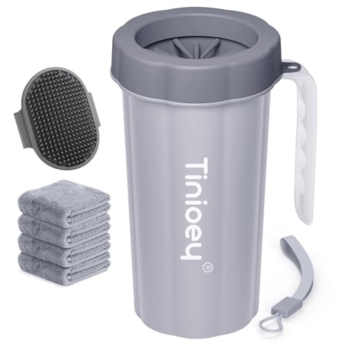 Paw Cleaner with Handle for Large Dogs