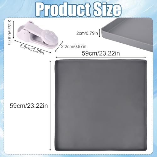 Silicone Dog Pee Pad Holder Fits Up to 24x24 Inch Pee Pads - PetSolution