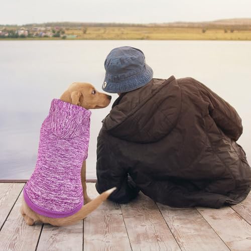 Dog Sweaters for Medium Dogs (Medium / Purple)