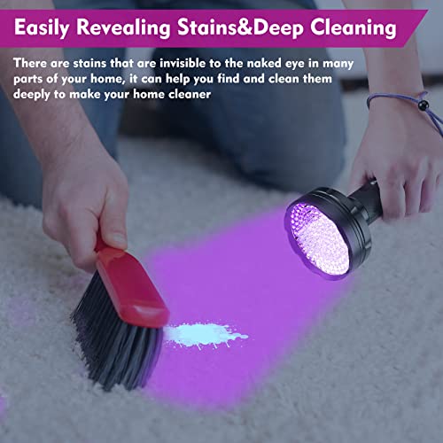 128 LED UV Blacklight Flashlight (128 LED)