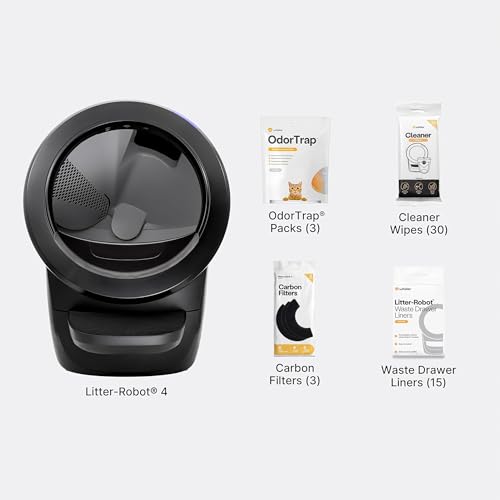 Litter Robot 4 Supply Bundle (Black / Supply Bundle)