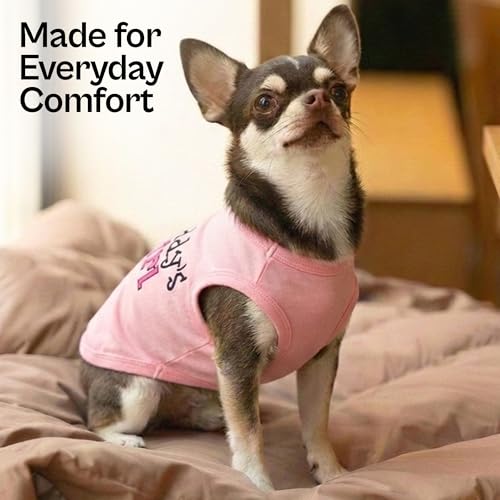 Dog Shirt 100% Cotton Shirts for Small Dogs (X-Small (3-5lbs))