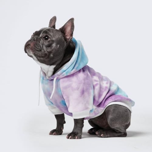 Dog Hoodie Buttery (90s Retro Sky Dye / X-Large)